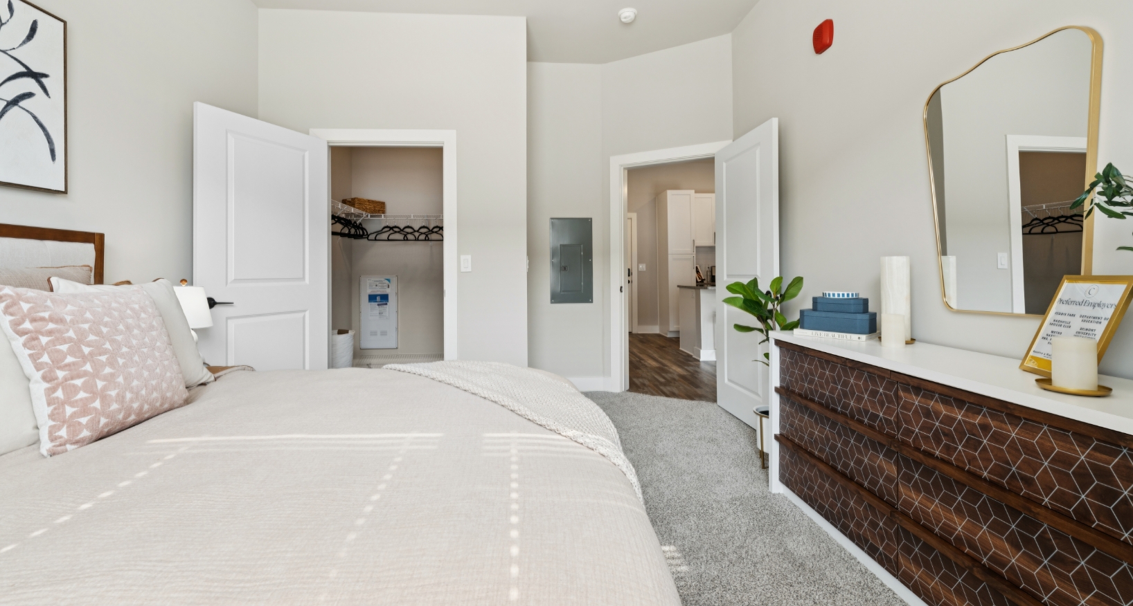 view of bedroom closet