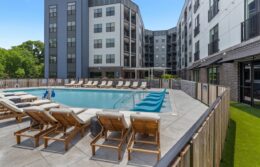 Pool and lounge chairs