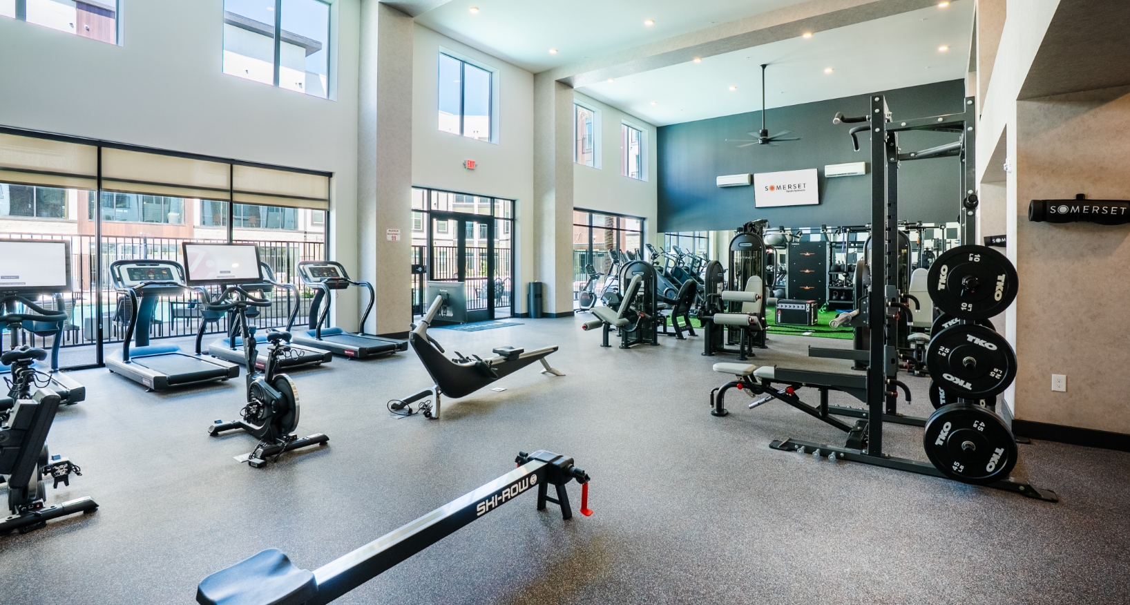 fitness room