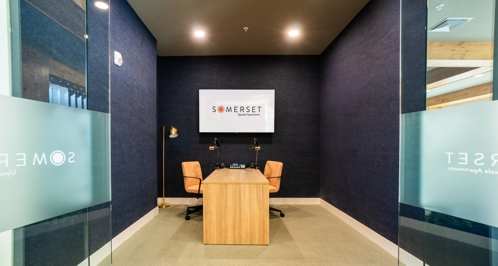 Podcast studio